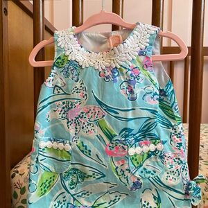 Lilly dress and bloomers - Sz 3-6m